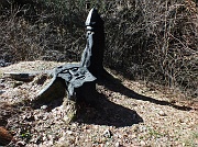 Monte Gugliemo dal sentiero nel Bosco degli Gnomi il 16 marzo 2013  - FOTOGALLERY